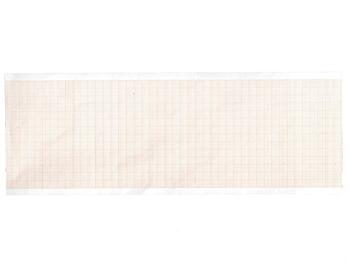 48.EKG rolka papieru termicznego - 80 mm x 20m/48.ECG THERMAL PAPER ROLL -orange grid- 80 mm x 20m 