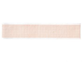 59.EKG rolka papieru termicznego - 50 mm x 23m/59.ECG THERMAL PAPER ROLL -orange grid- 50 mm x 23m