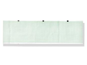 61.EKG paczka papieru termicznego - 90mm x 90m/61.ECG THERMAL PAPER PACK -green grid- 90mm x 90m