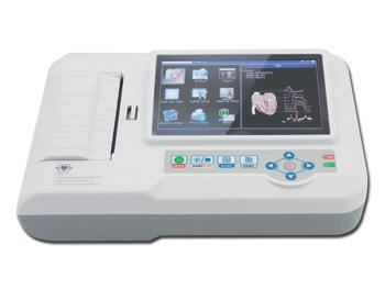 600G CONTEC EKG - 3/6 kanaowy z monitorem/600G CONTEC ECG - 3/6 channel with monitor