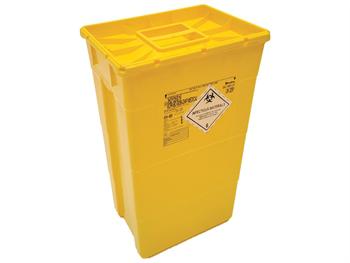 Pojemnik na odpady medyczne 60 l - pojedycze wieczko/WASTE CONTAINER 60 l - single lid