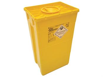 Pojemnik na odpady medyczne 60 l - podwjne wieczko/WASTE CONTAINER 60 l - double lid