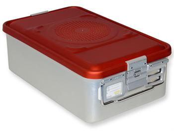 Standardowy pojemnik 465x280xh150mm-1 filtr-czerwony/STANDARD CONTAINER 465x280xh150mm-1 filter-red