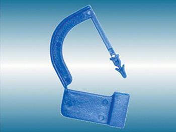 Plomba plastikowa zabezpieczajca - niebieska/PLASTIC SECURITY SEAL - blue