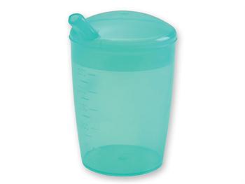 Szklanka z ustnikiem - plastik - 210sztuk/DRINKING GLASS - plastic - 210 pcs