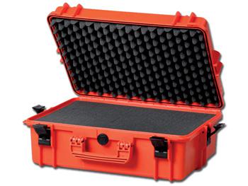 GIMA walizka 500 z gbk wewnetrzn - pomaraczowa/GIMA CASE 500 - with interal foam - orange