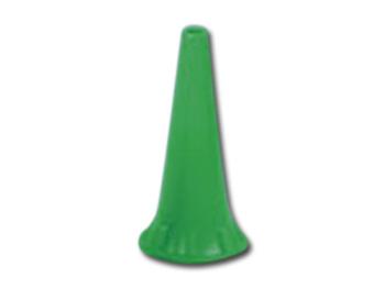 Jednorazowe mini uszne wzierniki Ø 2.5mm-zielone/DISPOSABLE MINI EAR SPECULUM Ø2.5mm-green