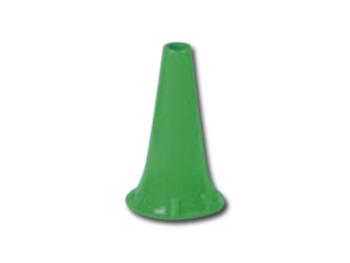 Jednorazowe mini uszne wzierniki Ø 4mm-zielone/DISPOSABLE MINI EAR SPECULUM Ø4mm-green