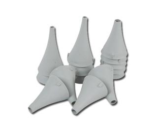 Rietser wziernik uszny 4 mm-szary/EAR-SPECULUM - Riester type 4 mm - grey
