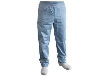 Spodnie-bawena/poliester-unisex,XL, jasnoniebieskie/TROUSERS-cotton/polyester-unisex,XL, light blue