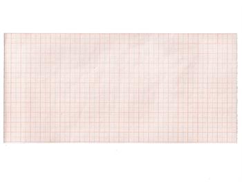 2.EKG rolka papieru termicznego - 112 mm x 23 m/2.ECG THERMAL PAPER ROLL-orange grid- 112 mm x 23 m