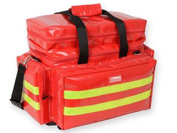 Praktyczna torba PCV - powlekana - czerwona/SMART BAG PCV - coated - red