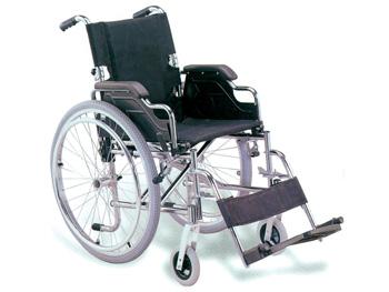 ROYAL wzek inwalidzki-46cm siedzisko-czarna tkanina/ROYAL WHEELCHAIR-46cm seat-black tissue