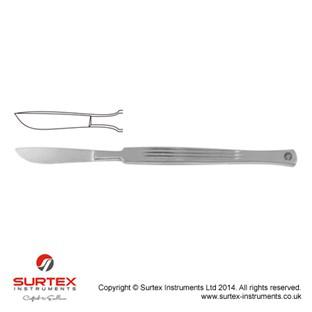 Preparacyjno-operacyjny n 15cm,Ostrze 30mm/Dissecting Knife/Opreating Knife 15 cm,Blade Size 30mm