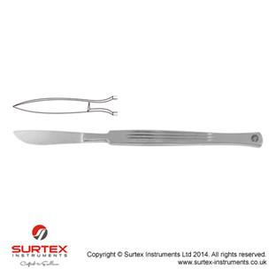 Preparacyjno-operacyjny n 15cm, Ostrze 35mm/Dissecting Knife/Opreating Knife 15cm, Blade Size 35mm