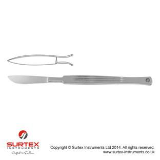 Preparacyjno-operacyjny n 16cm, Ostrze 47mm/Dissecting Knife/Opreating Knife 16cm, Blade Size 47mm