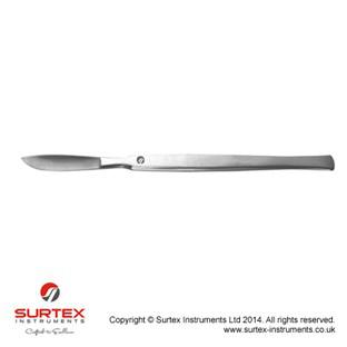 Resekcyjny n masywny uchwyt,preparacyjna kocwka 19cm/Resection Knife Solid Handle,Dissecting End