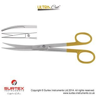 TC noyczki zabiegowe zakrzywione-ostre/ostre 14,5 cm/TC Operating Scissor Curved-Sharp/Sharp14.5cm