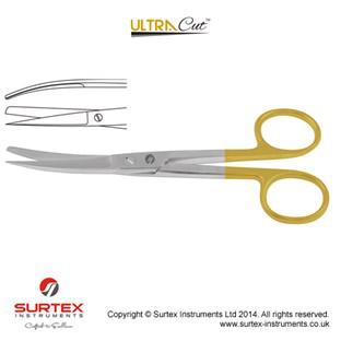 TC noyczki zabiegowe zakrzywione-ostre/tpe14.5cm/TC Operating Scissor Curved-Sharp/Blunt14.5cm
