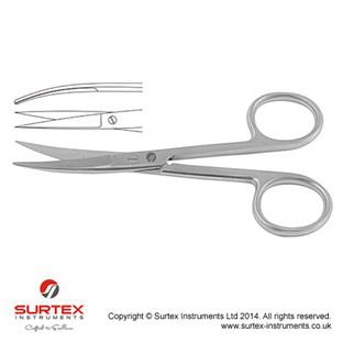Noyczki zabiegowe wygite - ostre/ostre 12 cm/Operating Scissor Curved - Sharp/Sharp 12 cm