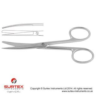 Noyczki zabiegowe wygite - ostre/tpe 14,5 cm/Operating Scissor Curved - Sharp/Blunt, 14.5 cm