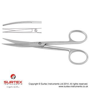 Noyczki zabiegowe wygite - ostre/ostre 14,5 cm/Operating Scissor Curved - Sharp/Sharp 14.5 cm