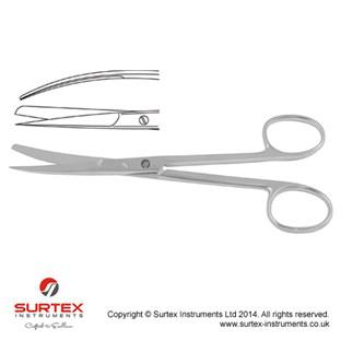 Deaver noyczki zabiegowe wygite-ostre/tpe14cm/Deaver Operating Scissor Curved-Sharp/Blunt14.5cm 