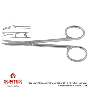 Kilner noyczki preparacyjne wygite 12cm/Kilner Dissecting Scissor Curved 12cm  