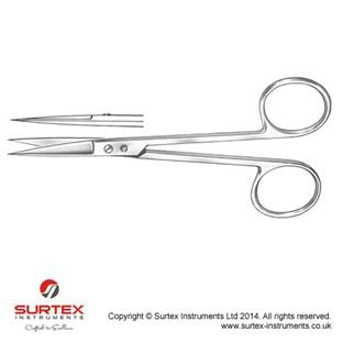 Kilner delikatne noyczki preparacyjne proste11.5cm/Kilner Delicate Dissecting Scissor Straight11.5 
