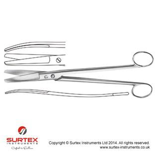 Sims-Siebold noyczki ginekologiczne wygite 24.5cm/Sims-Siebold Gynecological Scissor Curved 24.5cm