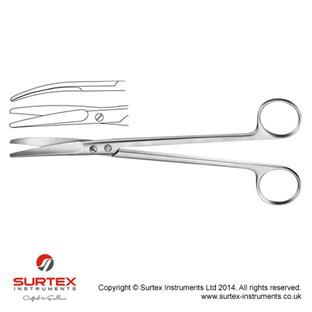 Sims ginekologiczne wygite-tpe/tpe21cm/Sims Gynecological Scissor Curved-Blunt/Blunt21cm