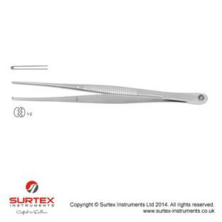Semken pinceta preparacyjna 1 x 2 zby,12.5cm/Semken Dissecting Forceps 1 x 2 Teeth,12.5cm 
