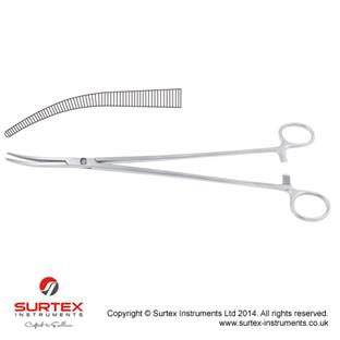 Zenker kleszcze preparacyjne-ligatura wygite29.5cm/Zenker Dissecting-Ligature Forceps Curved29.5cm