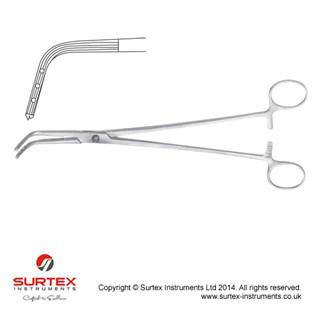 Bruke do histerektomii wygite-krtkie szczki 25cm/Burke Hysterectomy ForcepsCurved-Short Jaws25cm 