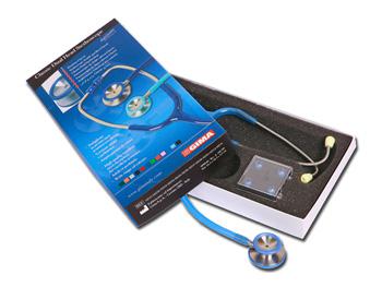 Klasyczny dwugowicowy stetoskop - Y jasno niebieski/CLASSIC DUAL HEAD STETHO - Y light blue