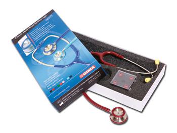 Klasyczny dwugowicowy stetoskop - Y burgundy/CLASSIC DUAL HEAD STETHO - Y burgundy