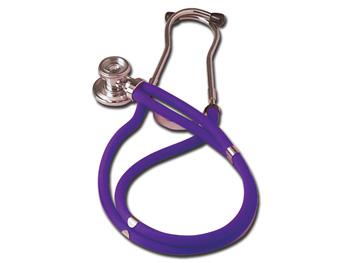 Jotarab dwugowicowy i dwururowy stetoskop - fioletowy/JOTARAP DOUBLE HEAD/TUBE STETHOSCOPE -purple