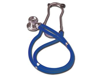 Jotarab dwugowicowy i dwururkowy stetoskop - niebieski/JOTARAP DOUBLE HEAD/TUBE STETHOSCOPE - blue