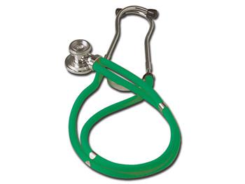 Jotarab dwugowicowy i dwururkowy stetoskop - zielony/JOTARAP DOUBLE HEAD/TUBE STETHOSCOPE -green