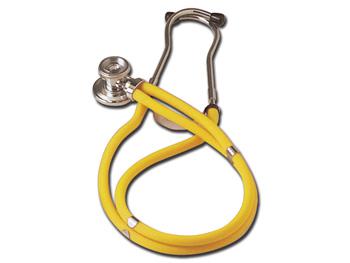 Jotarab dwugowicowy i dwururkowy stetoskop - ty/JOTARAP DOUBLE HEAD/TUBE STETHOSCOPE -yellow
