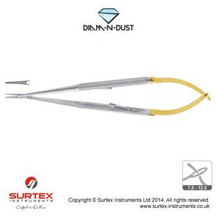 Diam-n-Dust™Castroviejomikroproste-zamek14cm/Diam-n-Dust™CastroviejoMicroStraight-Lock14