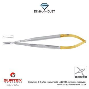 Diam-n-Dust™mikroimado proste-zamek21cm/Diam-n-Dust™Micro Needle Holder Straight-Lock21