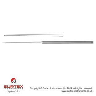 Shambaugh mikriga uszna ktowa25 ,15.5cm,1.0mm/Shambaugh Micro Ear Needle Angled25,15.5cm,1.0mm